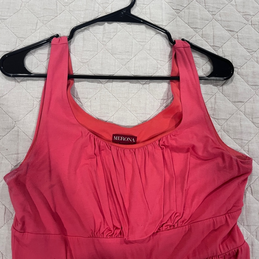 Merona Coral Sleeveless dress